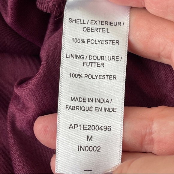 Adrianna Papell Dress Size 4 Midi Beaded Flapper Whimsigoth Dark Fairycore - Picture 13 of 13